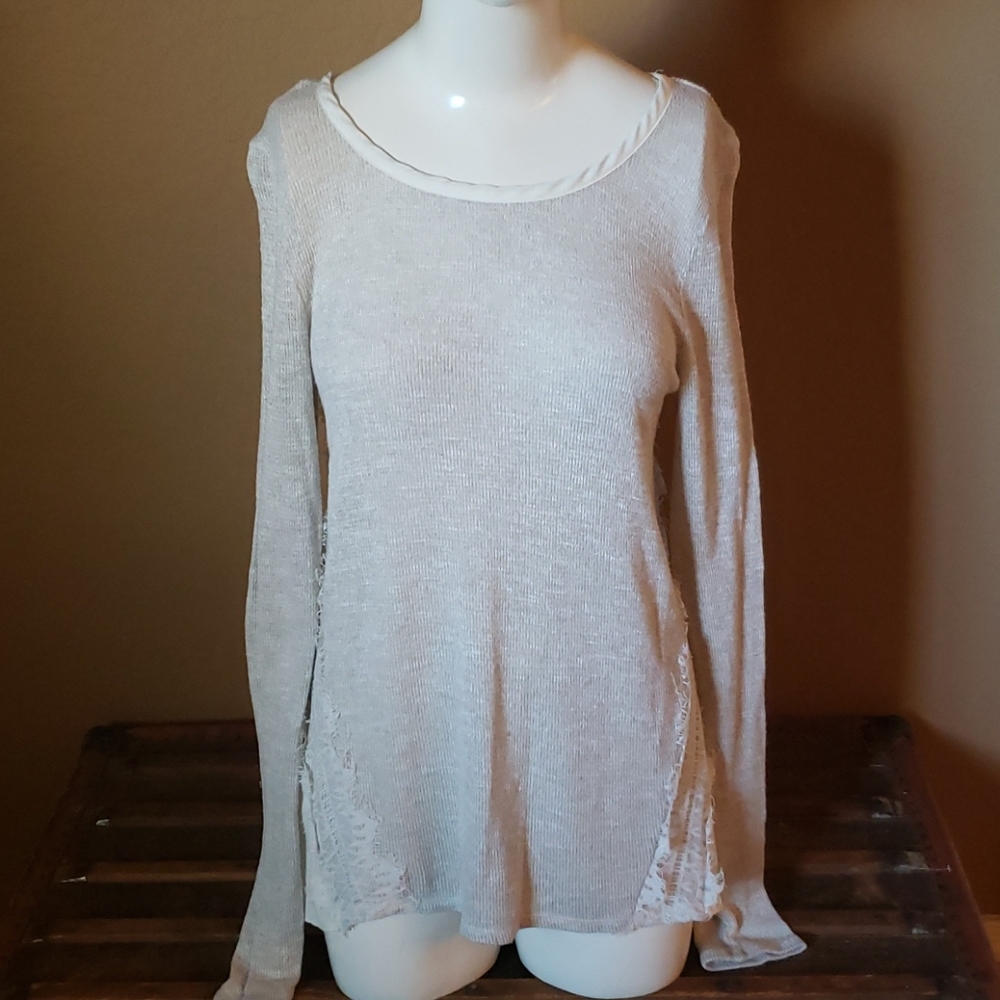 3 pink hearts Trixi multimedia sweater (0380) 💥